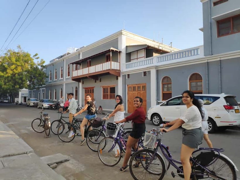 Heritage Bike tour of Pondicherry - The first sweep: heritage boulevard precincts and quick orientation