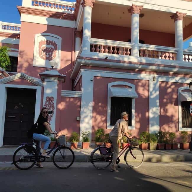 Heritage Bike tour of Pondicherry - Getting started at Pondicherry Beachescapes (and why the morning matters)