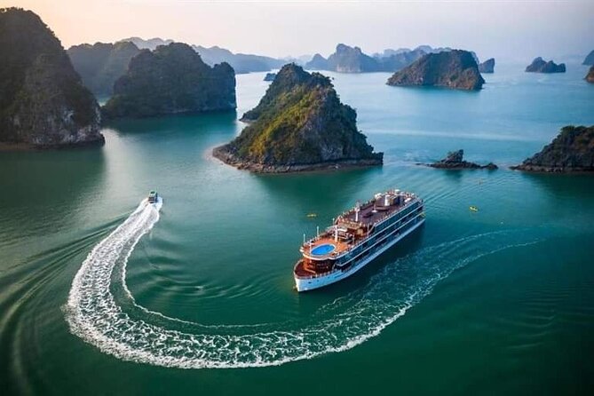 Heritage Cruises Best Luxury Cruise to Halong and Lan Ha Bay 2D1N - Getting There: Hanoi Pickup vs Tuan Chau Marina Timing