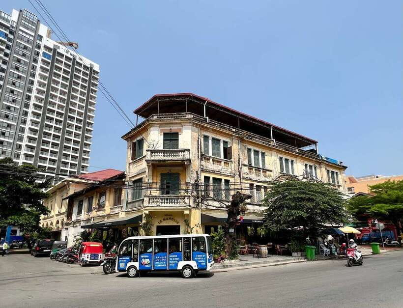 Heritage tour of Phnom Penh in electric bus - What you learn about Phnom Penh: French protectorate-era stories that shape the streets