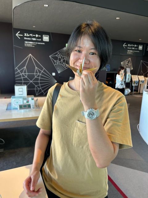 Hiroshima: Peace Walking Tour of World Heritage Sites - Orizuru Tower: the view and the peace ritual