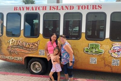 Historical Tour of Galveston by Air-Conditioned Bus - Bus Window Views and the Galveston Railroad Museum Pass-By