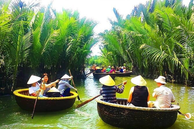 Hoi an Coconut Boat & Hoi an Ancient Town From Da nang or Hoi an - Bay Mau Coconut Forest: Bamboo Basket Boats That Actually Get You Moving
