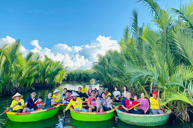 Hoi an Coconut Boat & Hoi an Ancient Town(Option Marble Mountain) - Hoi An Ancient Town After Dark: Japanese Bridge and Hoai River Stroll