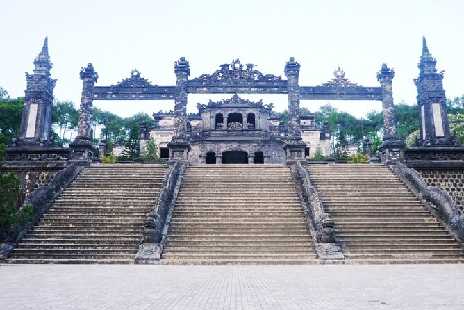 Hue Motorbike & Boat Tour to Countryside & Heritage Sites - Thuy Tien Lake and Khai Dinh: Fun Break Meets Craft-Focused Royal Tomb