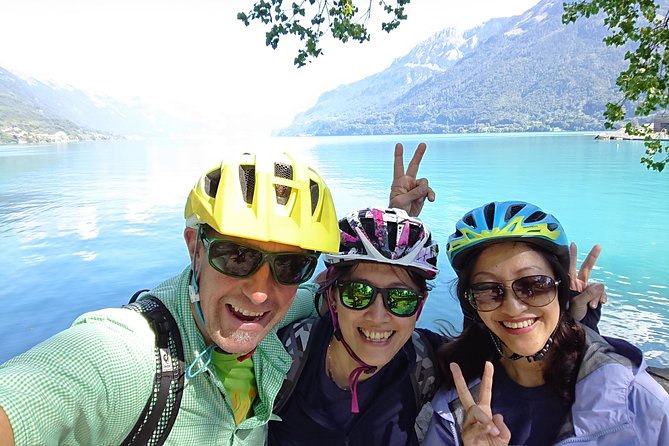 Interlaken 3-Hour Guided E-Bike Tour with a Farm and Ancient Villages Visit - Lake Thun viewpoints: wide views with mountain backdrops