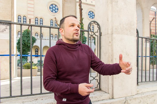 Jewish Heritage in Hungary with a Historian - Where you start at Kempinski Corvinus, then walk to Dohány Street