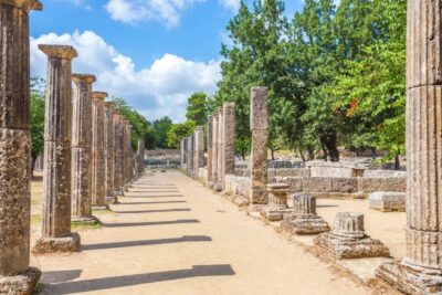 Katakolo Port: Transfer to Ancient Olympia and VR Audio Tour - Check-in at the Grekaland shop: easy meeting points, clear instructions, and less hunting