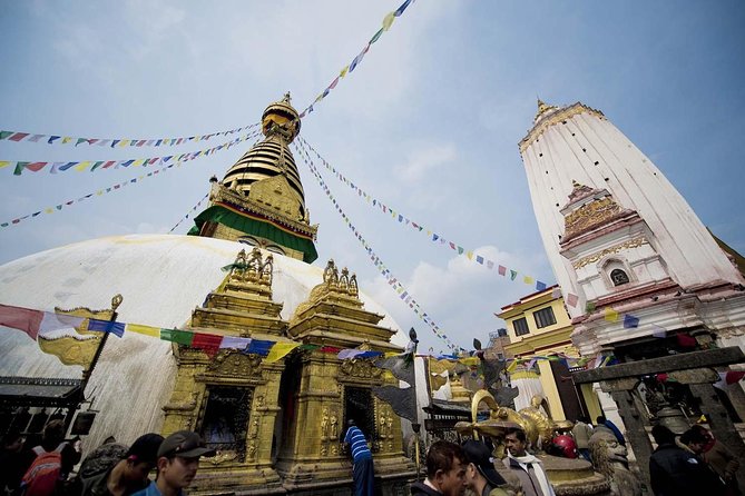 Kathmandu Heritage Day Tour with Guide. - Boudhanath Stupa: a calm finish many people remember