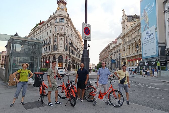 Madrid 2.5 Hour Historical Tour by Bike or E Bike - Plaza de Pontejos and Puerta del Sol: Small Squares, Big Identity