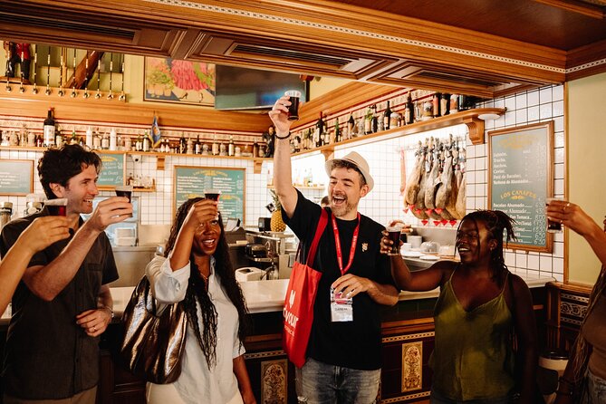 Madrid Tapas & Taverns Small Group Food & History Tour - La Casa del Abuelo Núñez de Arce: gambas al ajillo in the place it’s associated with