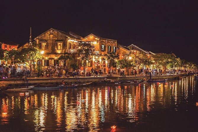 Marble Mountains - Hoi An Ancient Town Afternoon Tours FROM DANANG(15H30-21H) - Hoi An Ancient Town at night: lanterns, the Japanese Bridge, and Hoai River walks