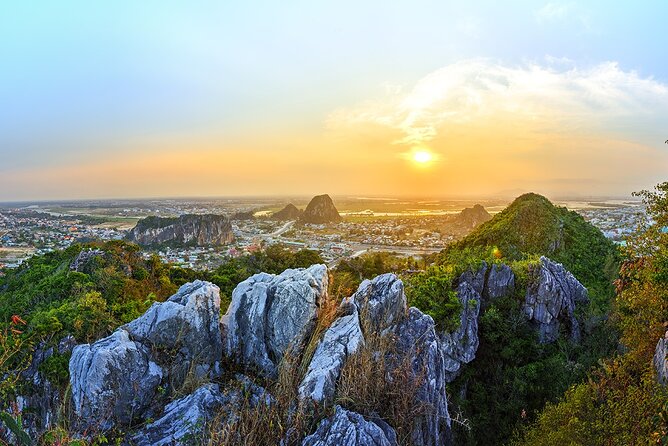 Marble Mountains - Hoi An Ancient Town Afternoon Tours FROM DANANG(15H30-21H) - The Tam Thai and Linh Ung Pagoda stops you can actually enjoy