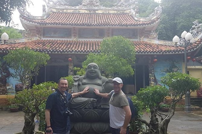 My Son Holyland-Marble Mountain-HoiAn City with Sampan Boat Ride - Hoi An Ancient Town on foot: river town textures and easy photo stops