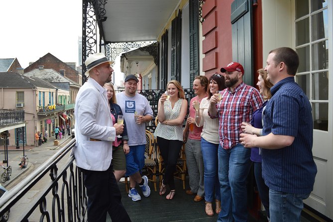 New Orleans Cocktail and Food History Tour - Napoleon House seated moment: muffuletta, Pimm’s Cup, and jambalaya