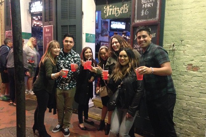 New Orleans Drunk History Tour - Walking through the French Quarter with planned stops (and bar timing)