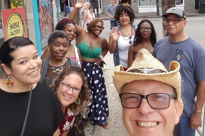 New Orleans Music Heritage Tour - Ending near St. Louis Cathedral with street musicians