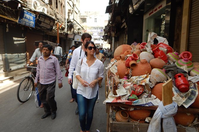 Old Delhi Food, Heritage&Cultural Walk with Rickshaw ride to Masterji Kee Haveli - Khari Baoli: The 17th-Century Spice Market Hit on Your Senses