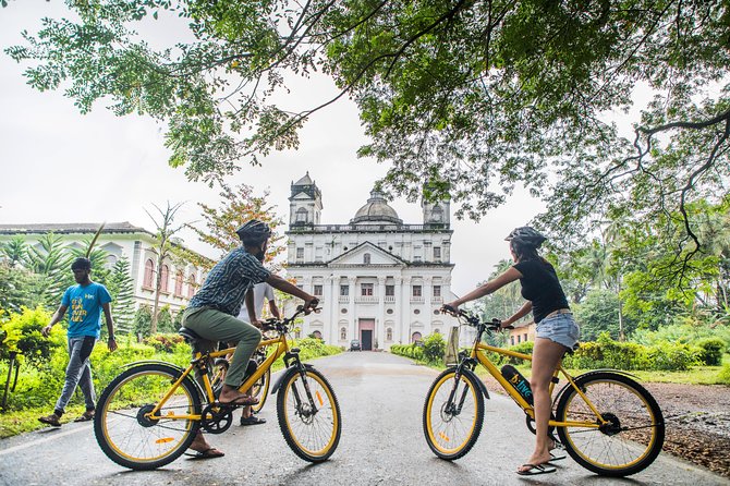 Old Goa Heritage & Culture E-Bike Tour - Old Goa Moves Faster on an E-Bike