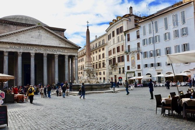 Pantheon Private Guided Tour - Rome's Iconic Ancient Temple - Piazza della Rotonda: the fountain, the obelisk, and the water story