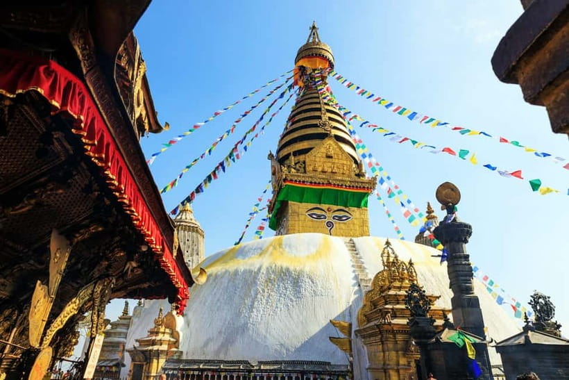 Pick 2-Wonders of Kathmandu: A 3-Hour Heritage Hop - Option 1: Kathmandu Durbar Square and Swayambhunath (Monkey Temple)