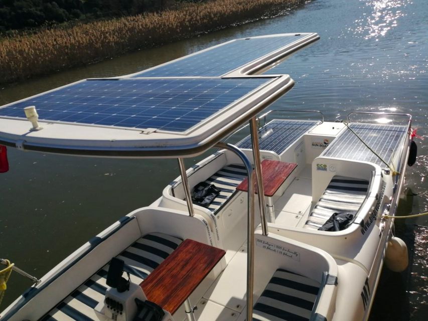 Portimão: Silves & Arade River History Tour on a Solar Boat - Solar Boat Comfort: Seats, Shade, and the Peace Factor