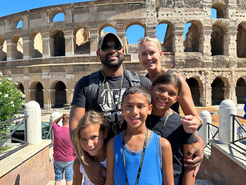 Private Colosseum & Ancient Rome Family Tour for Kids - Practicalities for a Smooth 2.5 Hours