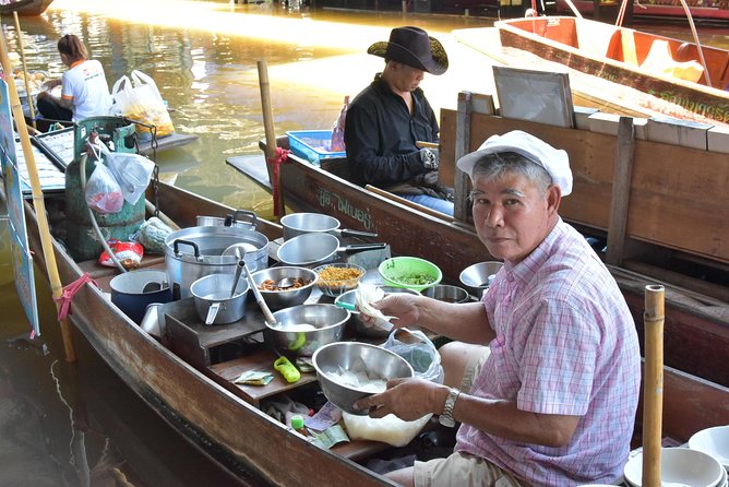 Private Excursion to Floating Market and Ayutthaya World Heritage - Damnoensaduak Floating Market: longtail boat views plus a canal cruise