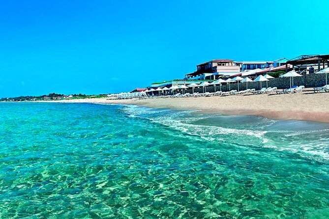 Private Katakolon Excursion to Ancient Olympia, Winery and Beach - Stop 4: Agios Ilias Beach near Katakolon Port for photos and a sea break