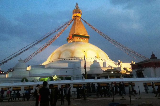 Private Kathmandu Sightseeing Tour | UNESCO World Heritage sites - Stop 2: Boudhanath Stupa, Where the Buddhist Atmosphere Hits Hard