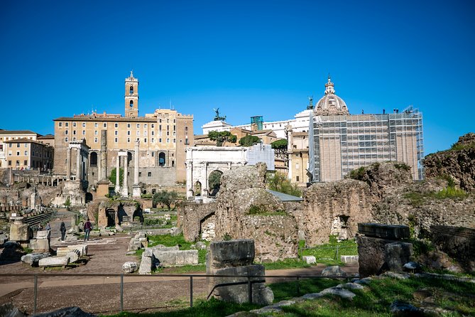 Private Tour of the Colosseum Forums Palatine Hill & Ancient Rome - Palatine Hill and the Capitoline finale: views plus the symbolism of power