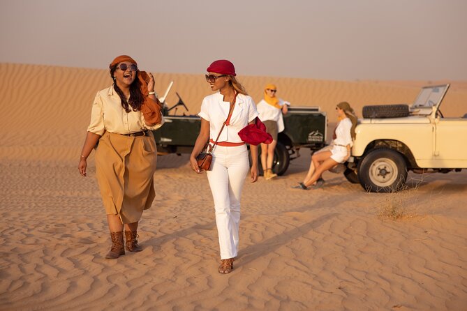 Private Vintage Land Rover Heritage Desert Safari- 4 Course Dinner & Activities - The 4-course Emirati meal: bread, coffee, and comfort food rhythms