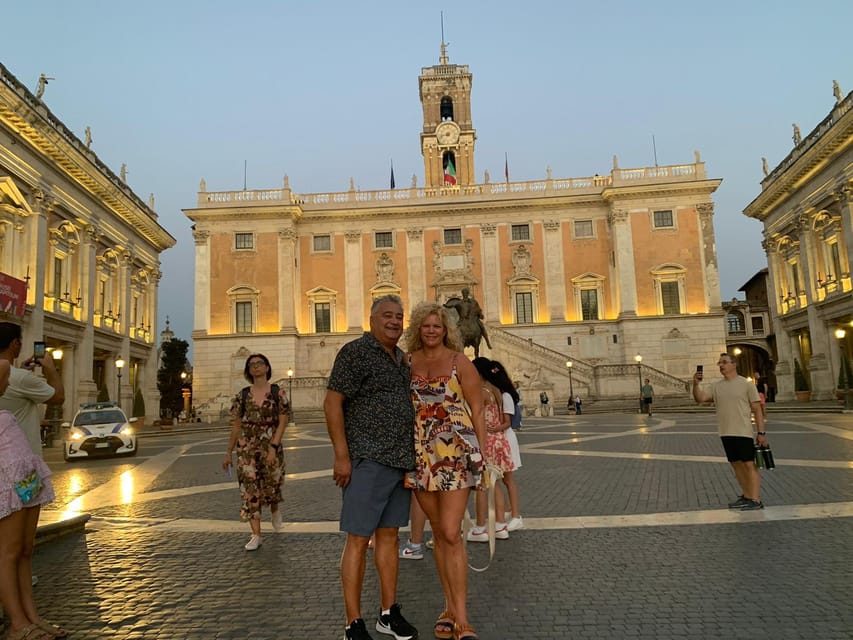 Rome: Ancient Rome Night Tour - Capitoline Hill: The View That Turns Ancient Rome Into a Place