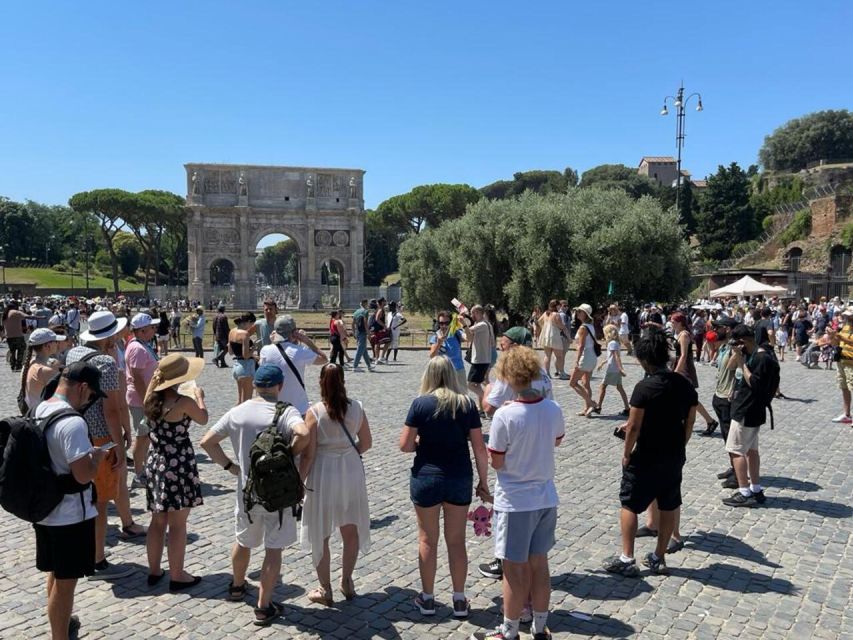 Rome: Colosseum Arena Floor and Ancient Rome Tour - What to bring so the tour feels smooth