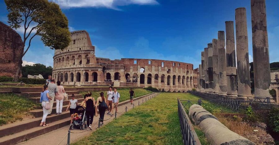 Rome: Colosseum Arena Floor and Ancient Rome Tour - Entering the Colosseum with the privileged arena-floor route