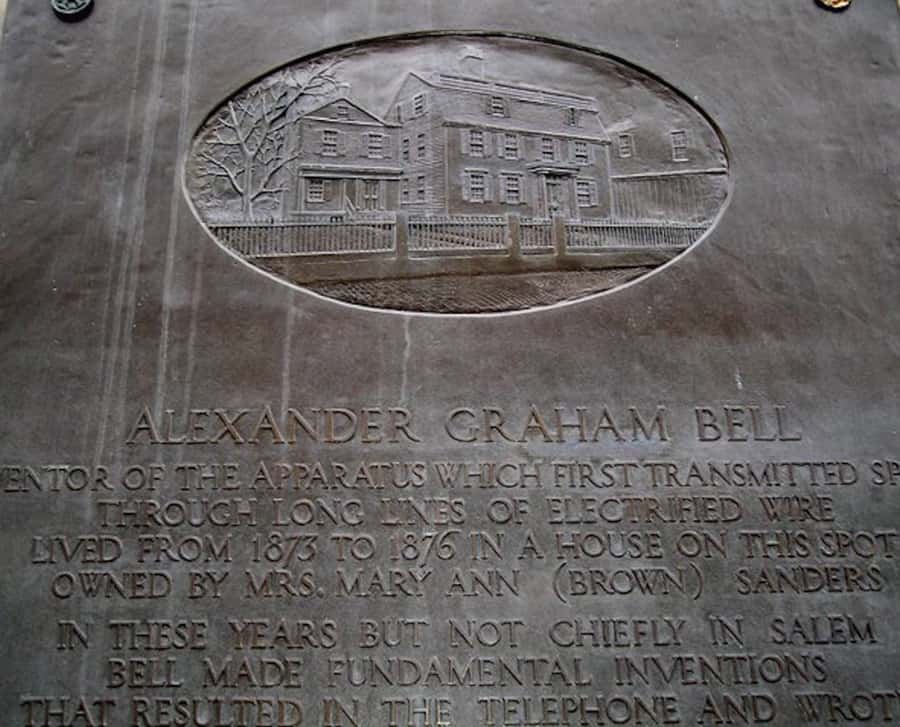 Salem 101 General History Tour - Alexander Graham Bell and the First Phone Call