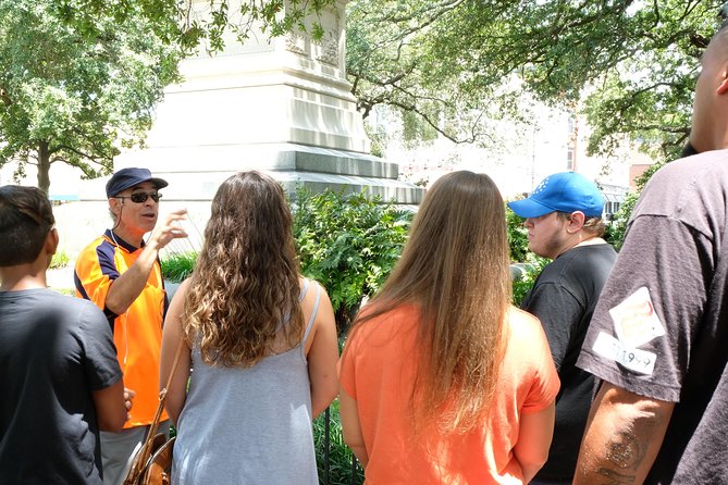 Savannah 101, a History Tour (by Walk With Me Savannah Tours) - The walking route: Johnson Square to Wright Square (and what each stop means)
