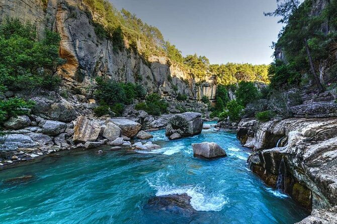 Side Eagle Canyon Tour With Rafting OR Selge Ancient City - Lunch by the river: included, but plan for your comfort
