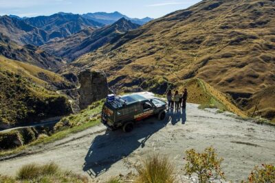 Skippers Canyon 4WD Heritage half day Tour from Queenstown - The 4WD route: from Coronet Peak to canyon viewpoints