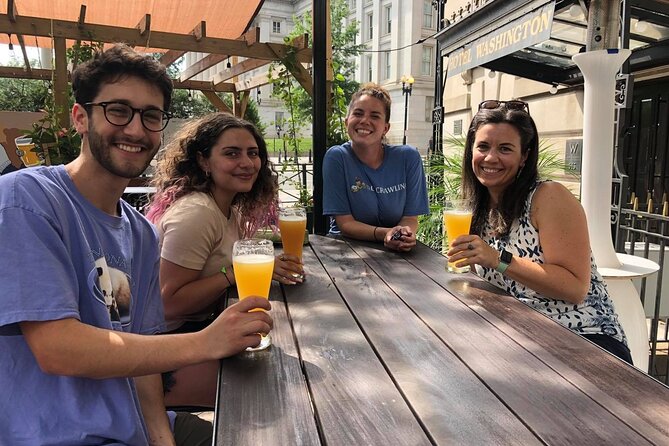 Small-Group History Tour Pub Crawl of Washington, D.C. - The full crawl route: Lafayette Square plus four bar stops