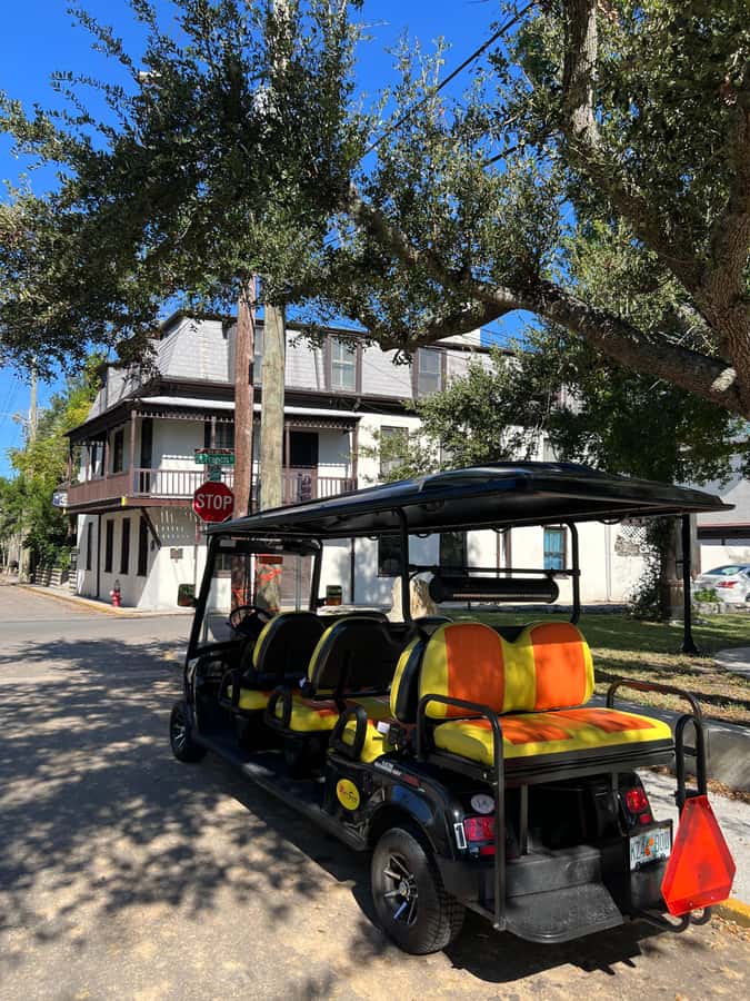 St.Augustine History Tour on Premium Golf Cart with PiCk Up - Mission Nombre de Dios: the first Franciscan mission and a Marian shrine