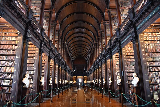 St Patricks Cathedral. Dublin Castle, Book of Kells Heritage Tour - Trinity College and the Old Library: Book of Kells Plus the 65-Meter Long Room