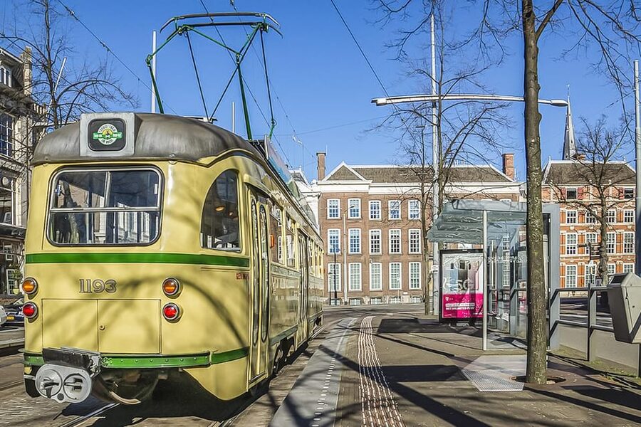 The Hague: Hop-on Hop-off Old-Fashioned Heritage Tram Tour - Historic tram, easy routing: what this tour really is