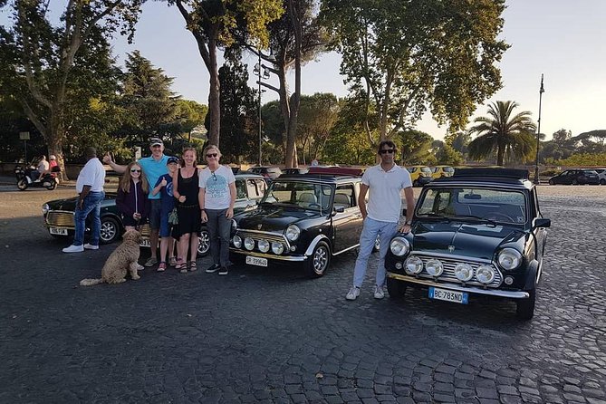 THINK BIG, GO MINI! Rome Day&Night in Mini Cooper Classic Cabrio - Aventino Hill and the photo angle that sells the whole tour