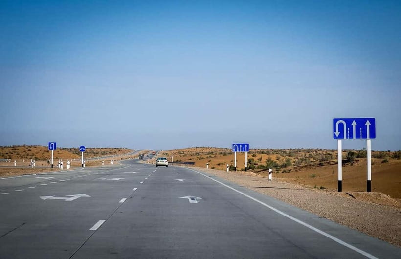 Transfer: Bukhara - Khiva via Ancient Fortresses - Turning the Bukhara to Khiva transfer into archaeology time