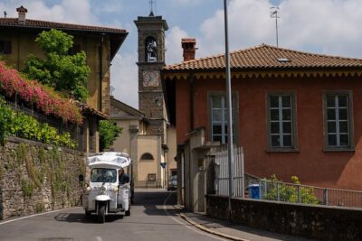 Tuk Tuk tour in Bergamo, Città Alta and the ancient Venetian walls - Donizetti and the Tiny Museum Stop You Might Skip