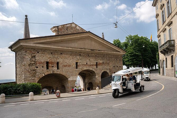Tuk Tuk tour in Bergamo, Città Alta and the ancient Venetian walls - Sant’Agostino, Green Spaces, and the Final Gate Out