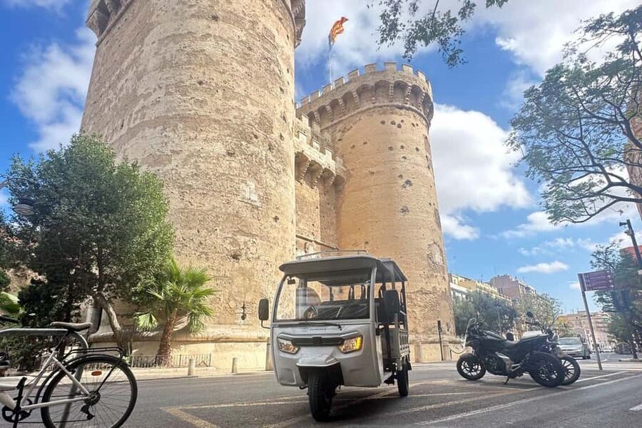 Valencia: Historical Tour by Tuk Tuk 1H - Plaza de Toros de Valencia: Architecture Fans, Take Notes