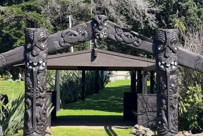 Waiheke Island History and Heritage Tour - Marae learning: carving, tattooing, and Māori language revival